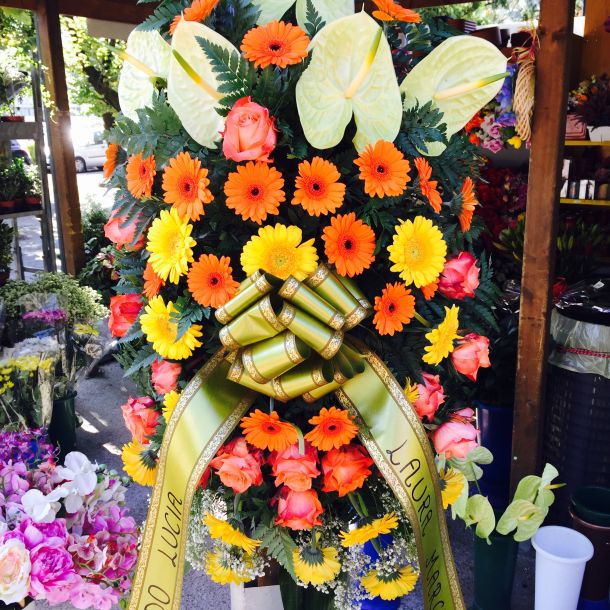cuscino fiori